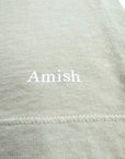 T-SHIRT MICRO LOGO AMISH CREAM