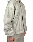 BEIGE NYLON JACKET