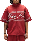 MONACO ZIP TOP BURGUNDY
