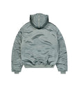 N-2B BASE UV OVERSIZED WINTER JACKET SILVER