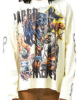 BEAST MODE LONG SLEEVE TEE - CREAM