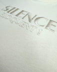 CREAM SILENCE TEE