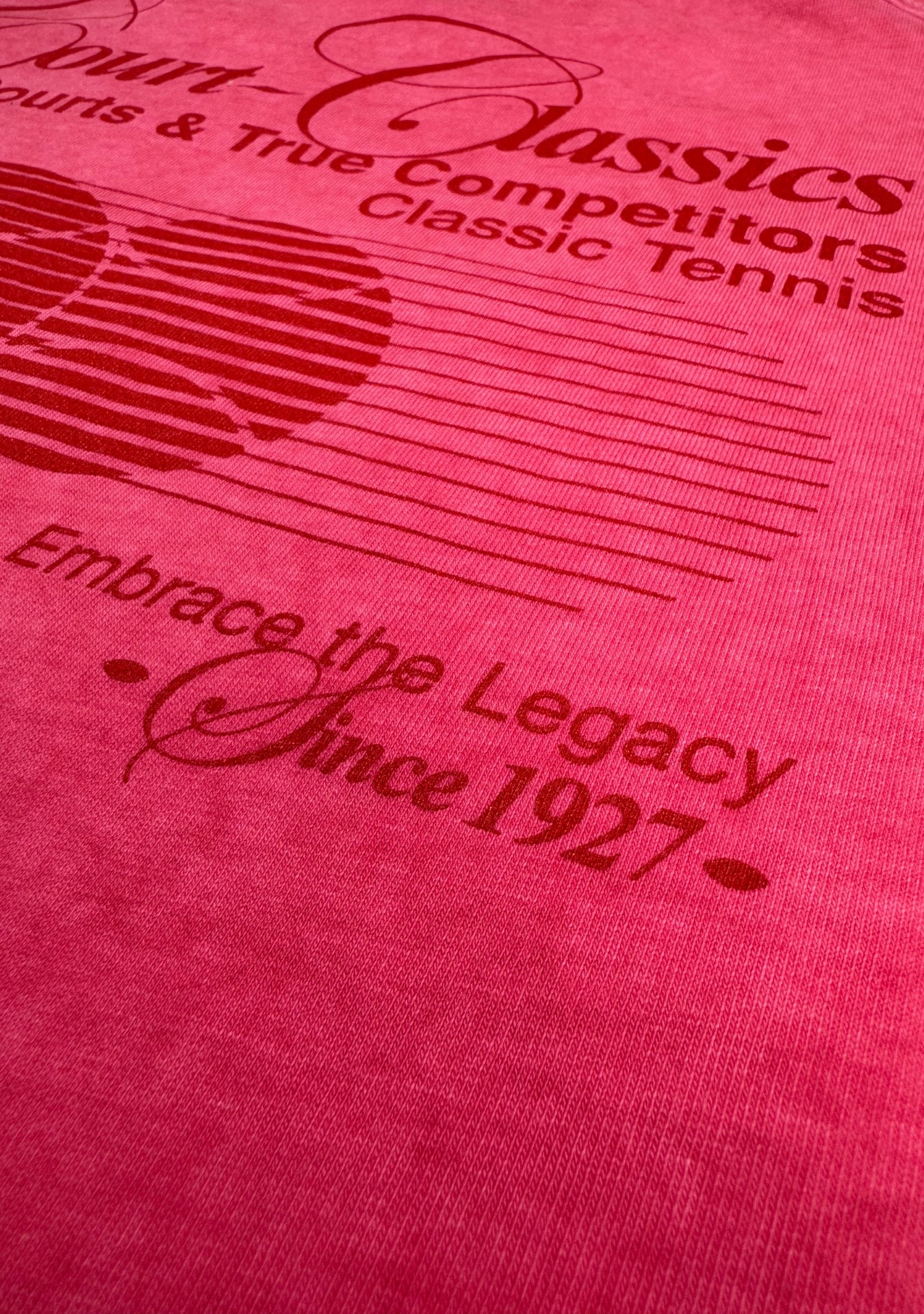 TEE WASH PURPLE COURT CLASSICS