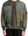 MA-1 TRICOLOR LOOSE BOMBER JACKET