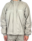 BEIGE NYLON JACKET