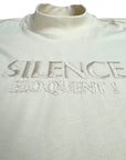 CREAM SILENCE TEE