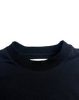 BLACK ZIPPED TEE
