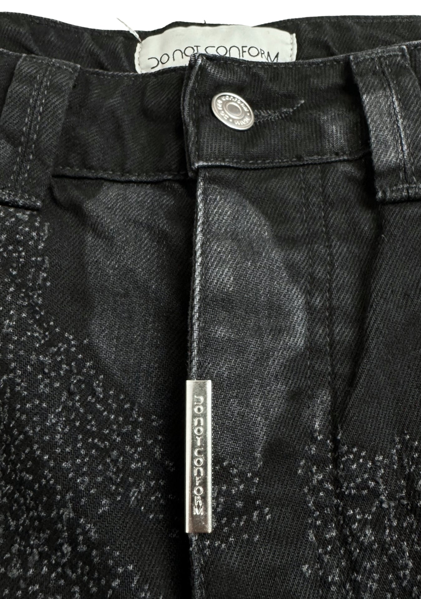 BAGGY BLACK TONE PIXEL CAMO