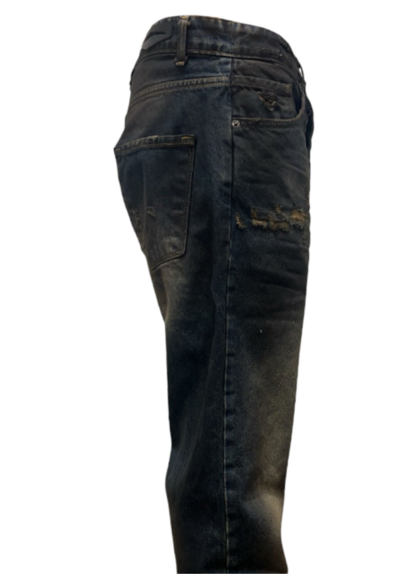 BAGGY BLUE PIGMENTED BLACK