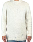 BEIGE CREW NECK SWEATER