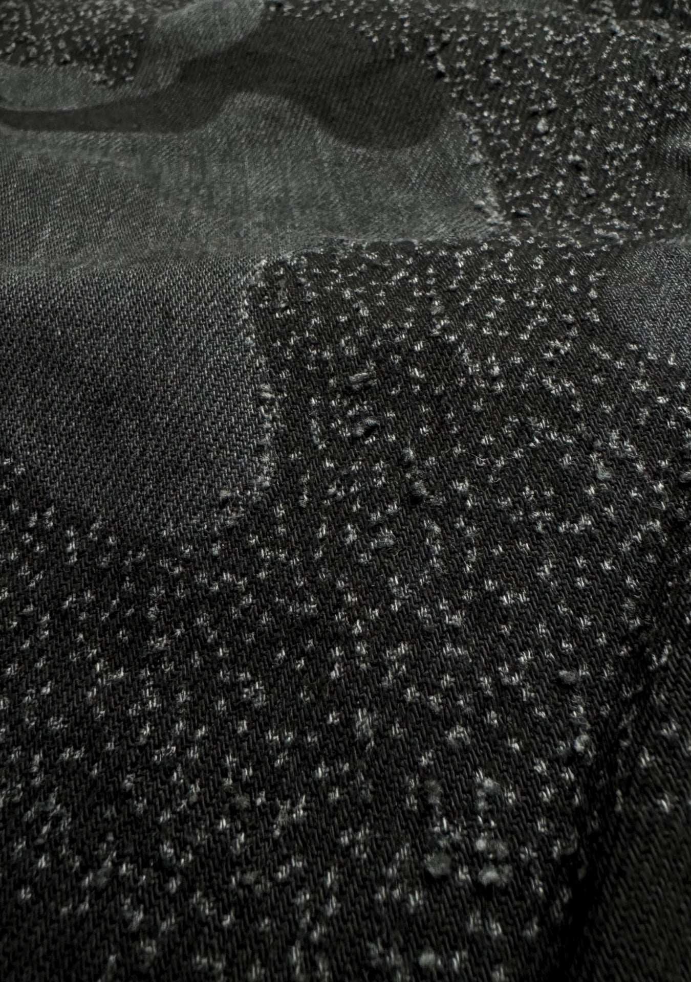 BAGGY BLACK TONE PIXEL CAMO