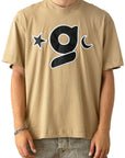 BEIGE G TEE