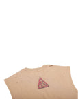 ROLLING DICE GRAPICH CUTOFF TEE KHAKI