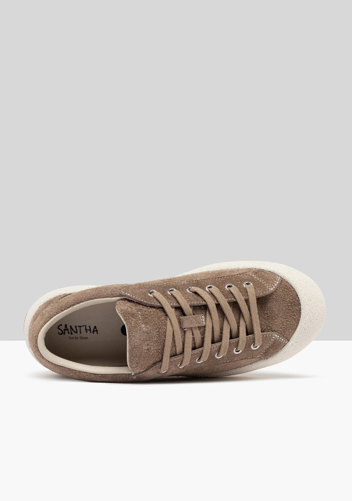 SANTHA KAOUKI SUEDE TAUPE
