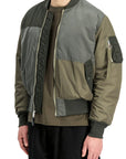MA-1 TRICOLOR LOOSE BOMBER JACKET