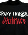 BLACK TEE SILENCE TAUGHT