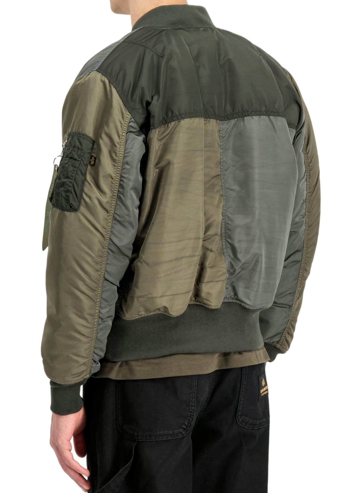 MA-1 TRICOLOR LOOSE BOMBER JACKET
