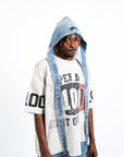 HEART OVER GREED PANEL SHIRT GREY