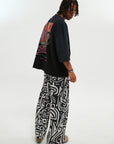 MAORI BLACK LOOSE PANTS
