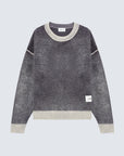 CREW NECK WOOL PRINTED