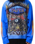 COLD BLOOD LONG SLEEVE TEE - BLUE