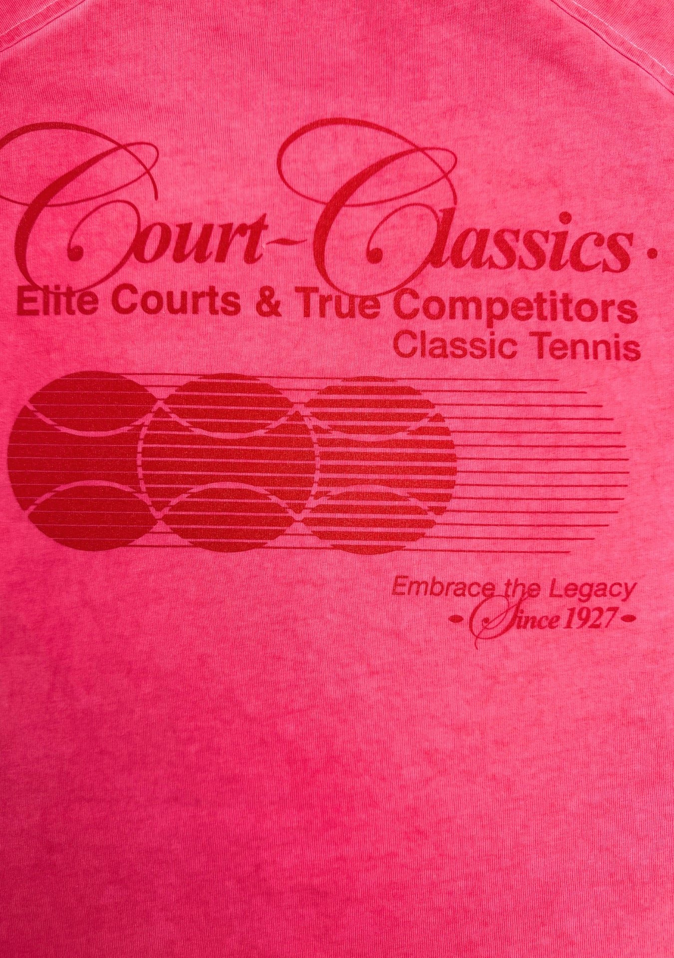 TEE WASH PURPLE COURT CLASSICS