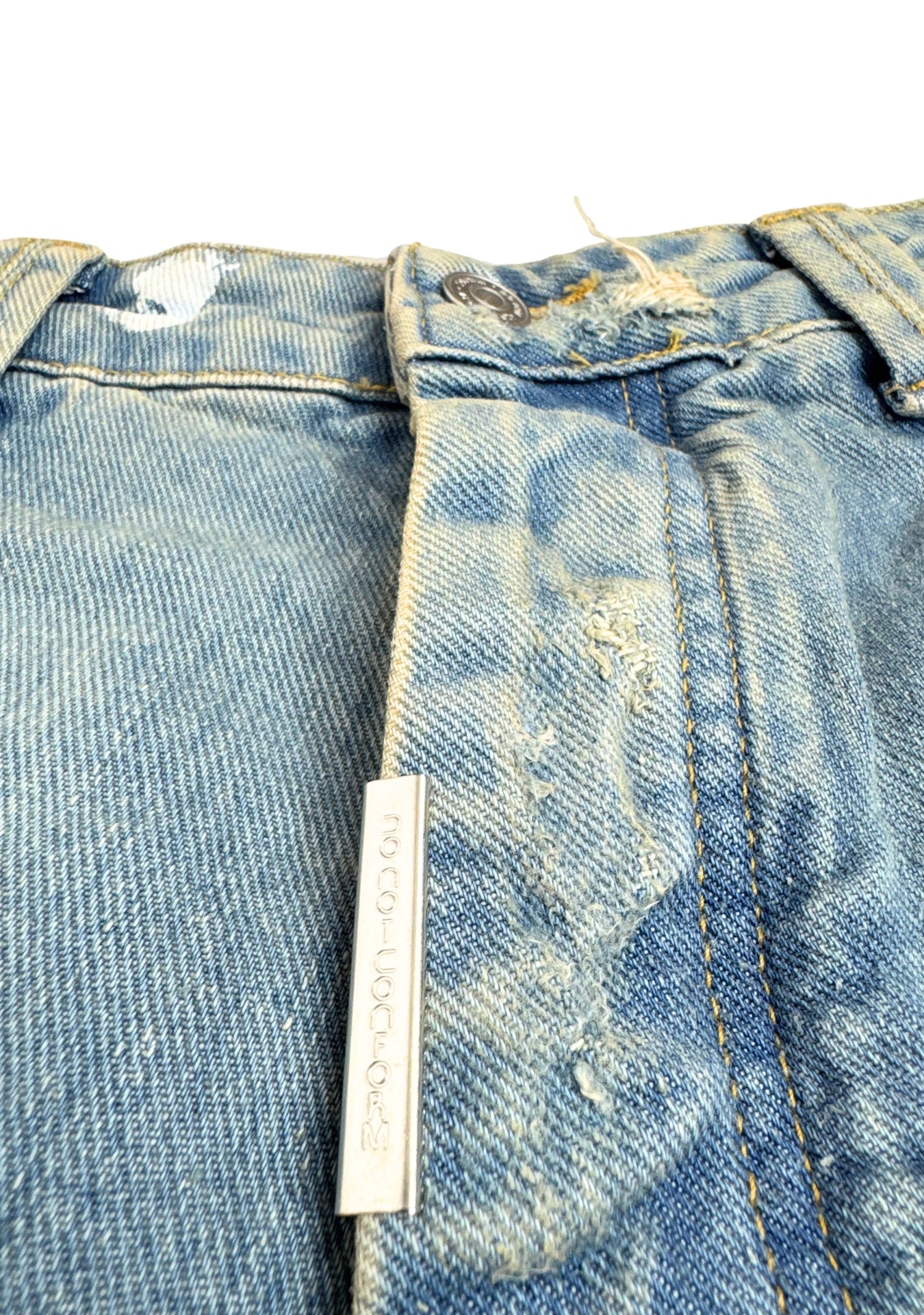 DOUBLE WORK SHORTS WHITE PAINT