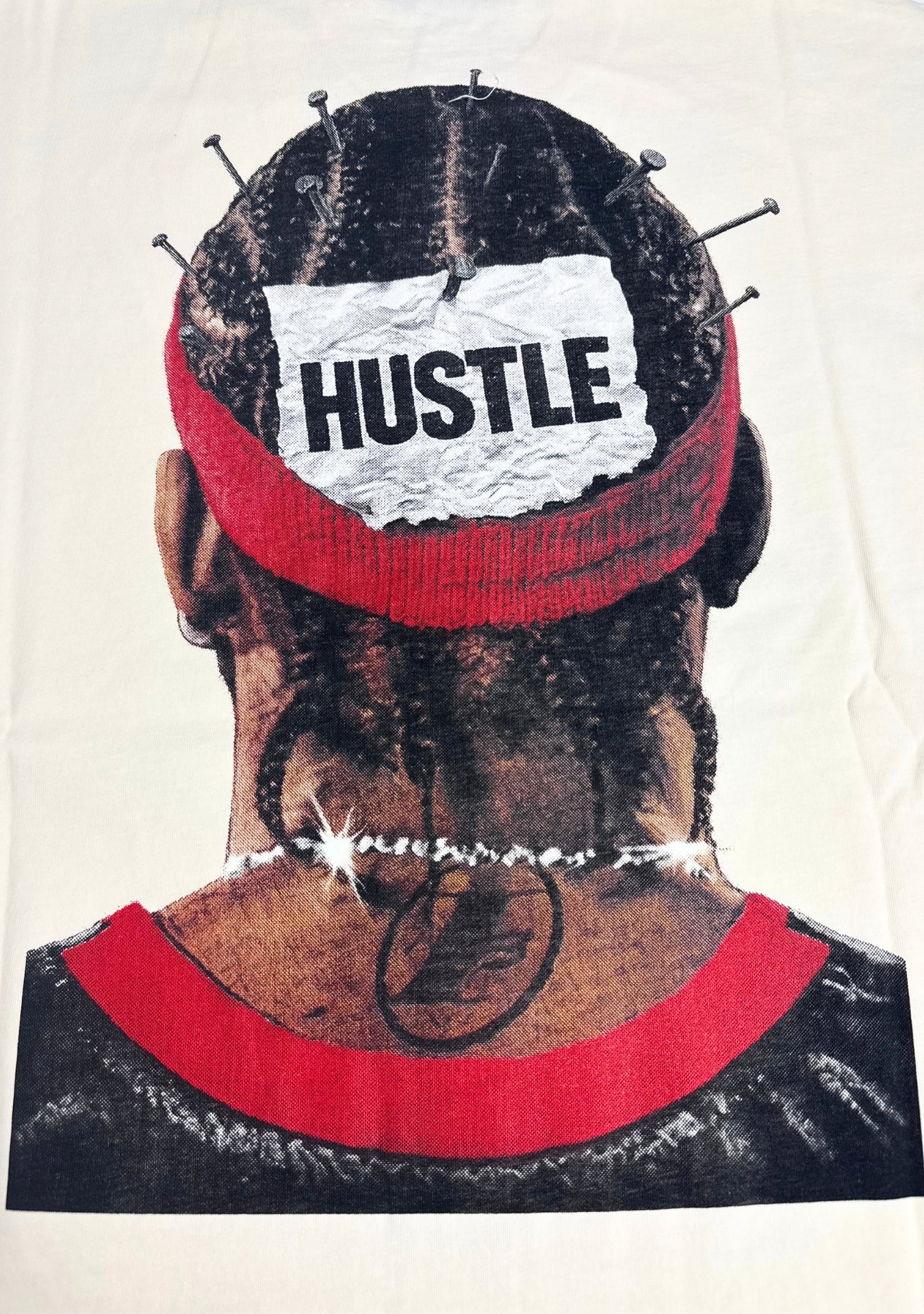 HUSTLE BUTTER WASHED TEE