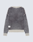 CREW NECK WOOL PRINTED