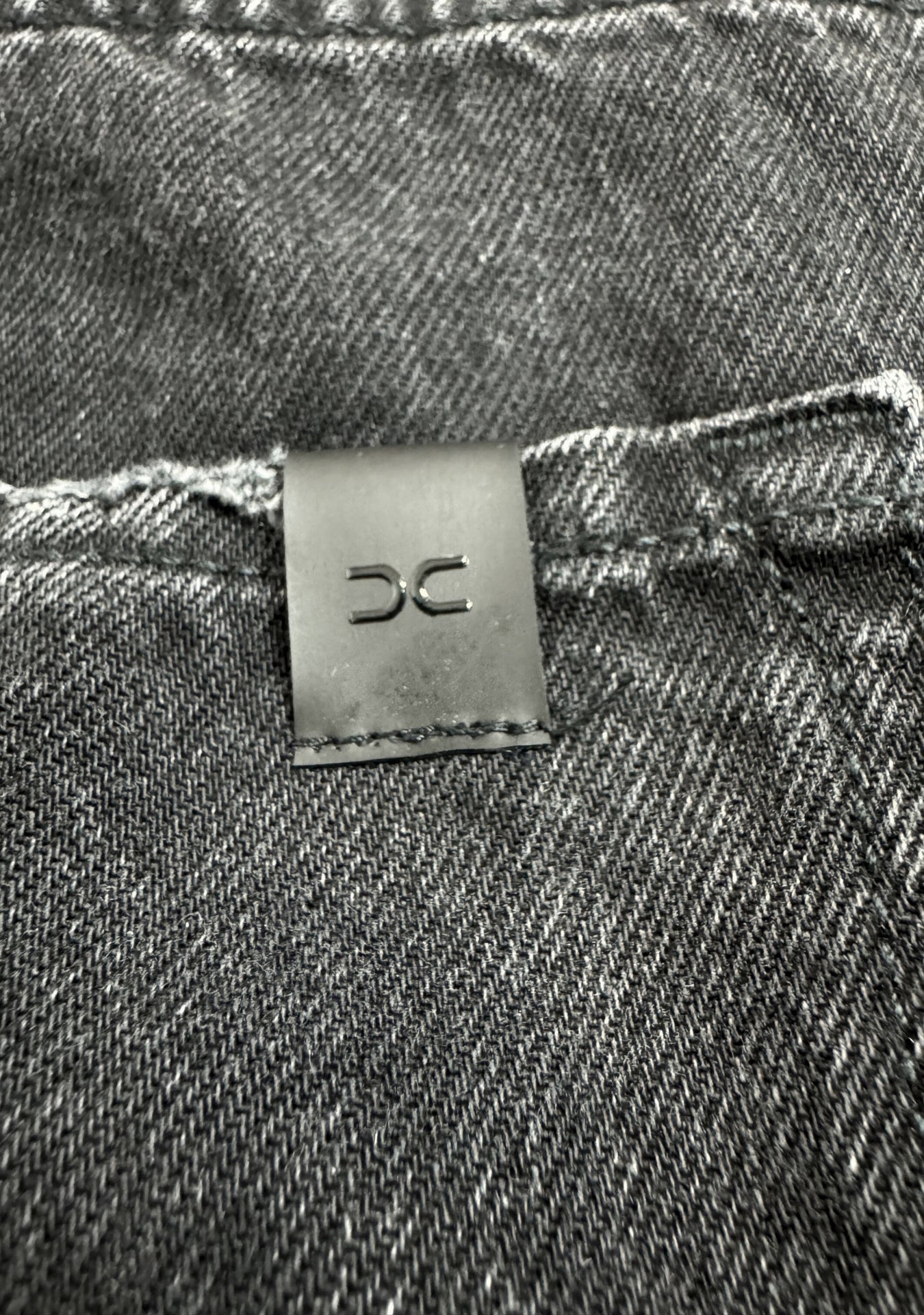BAGGY WASH DARK GREY