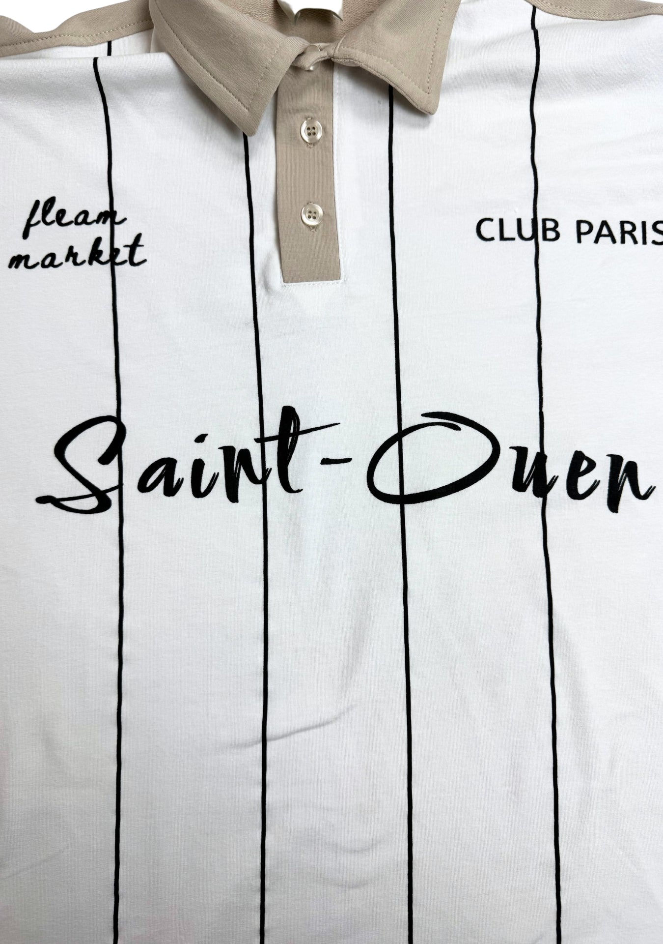 BEIGE CLUB PARIS POLO