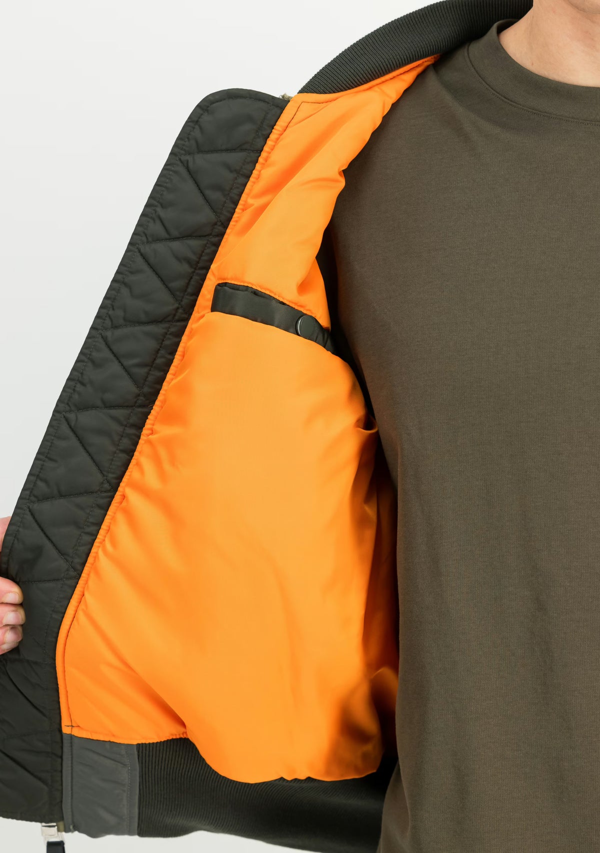MA-1 TRICOLOR LOOSE BOMBER JACKET