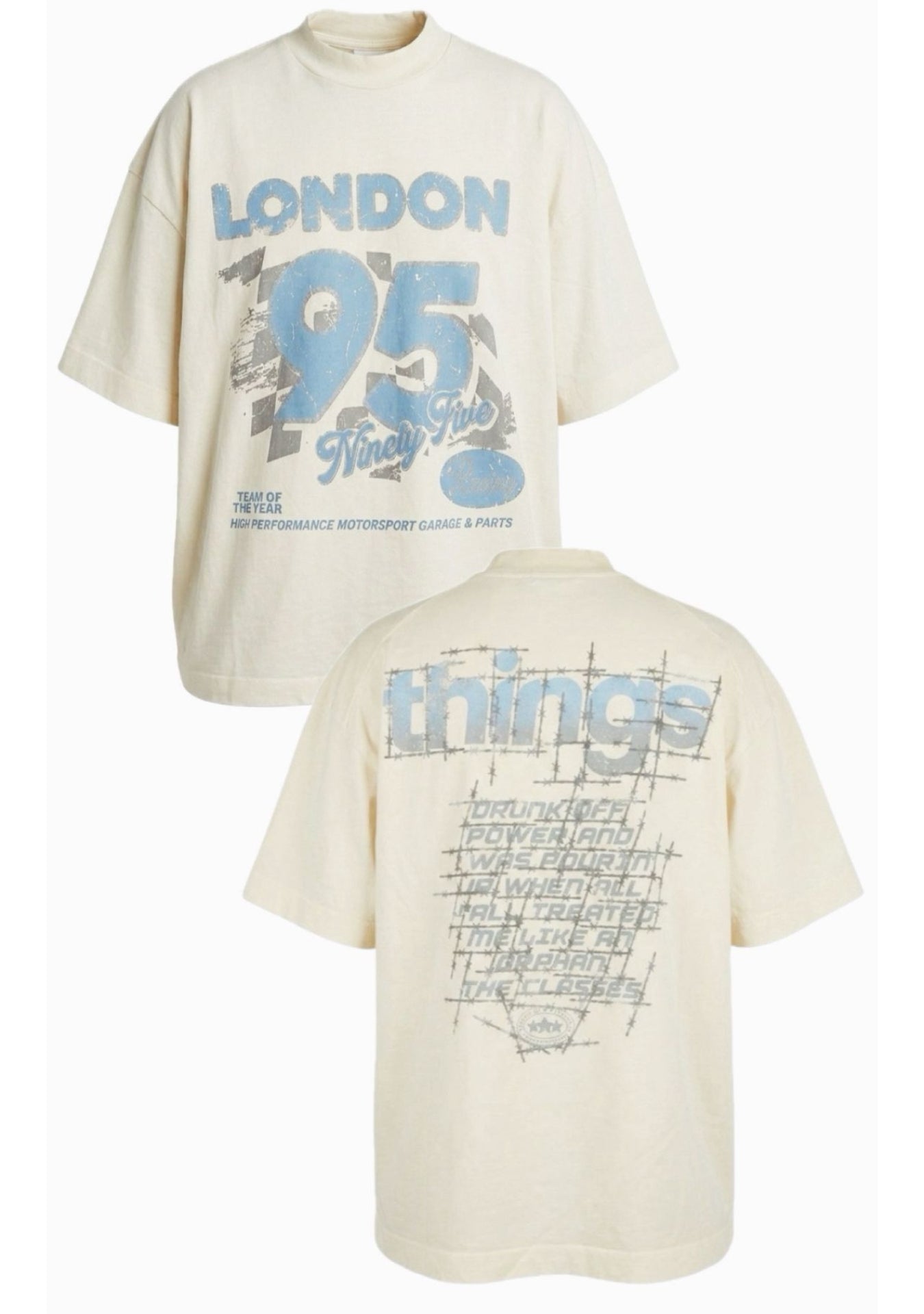 BUTTER WASHED TEE - THINGS95