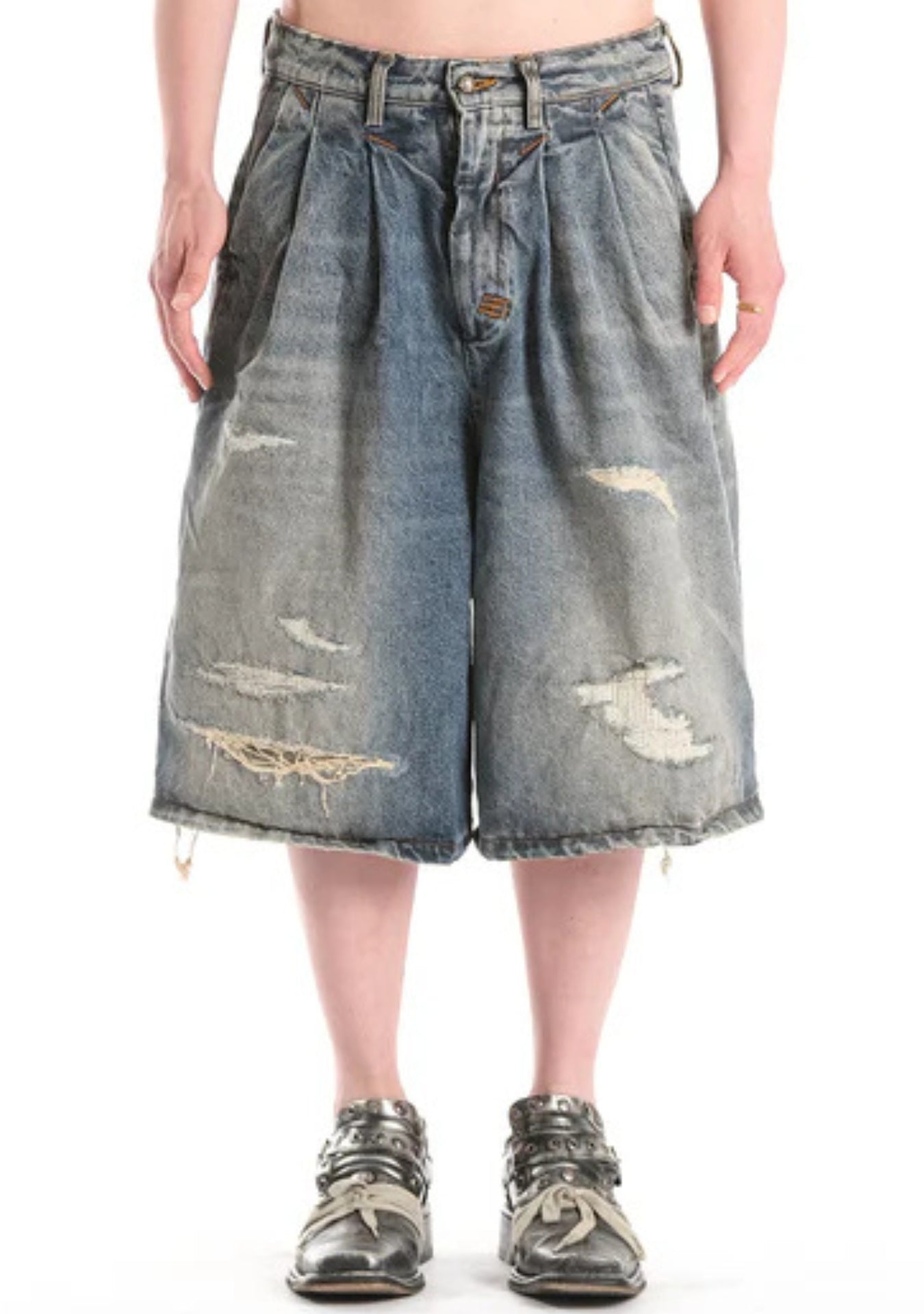 DOUBLE PINCES MINERAL WASH SHORT