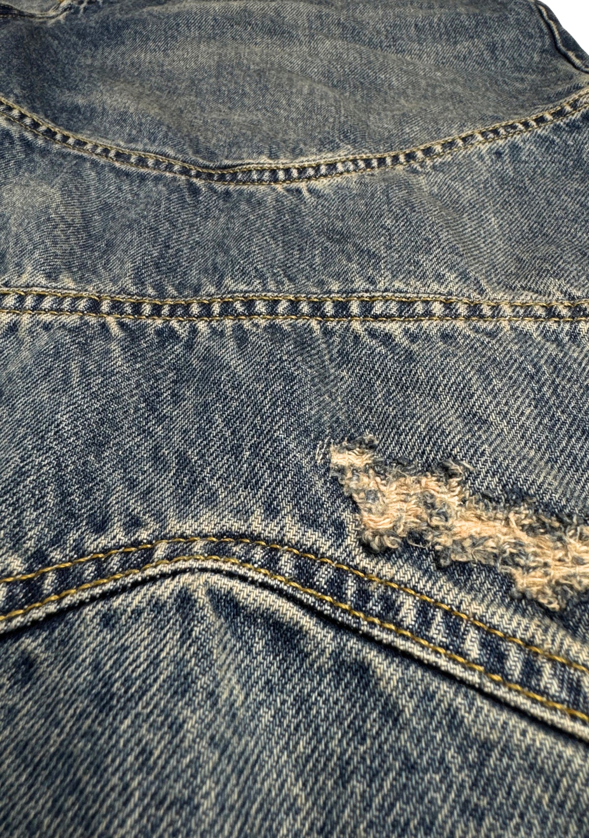 SAND BAGGY ABRASIONS DIAGONAL CUTS