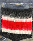 RED WOOL PATCH BAGGY