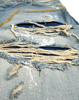 DOUBLE WORK SHORTS WHITE PAINT