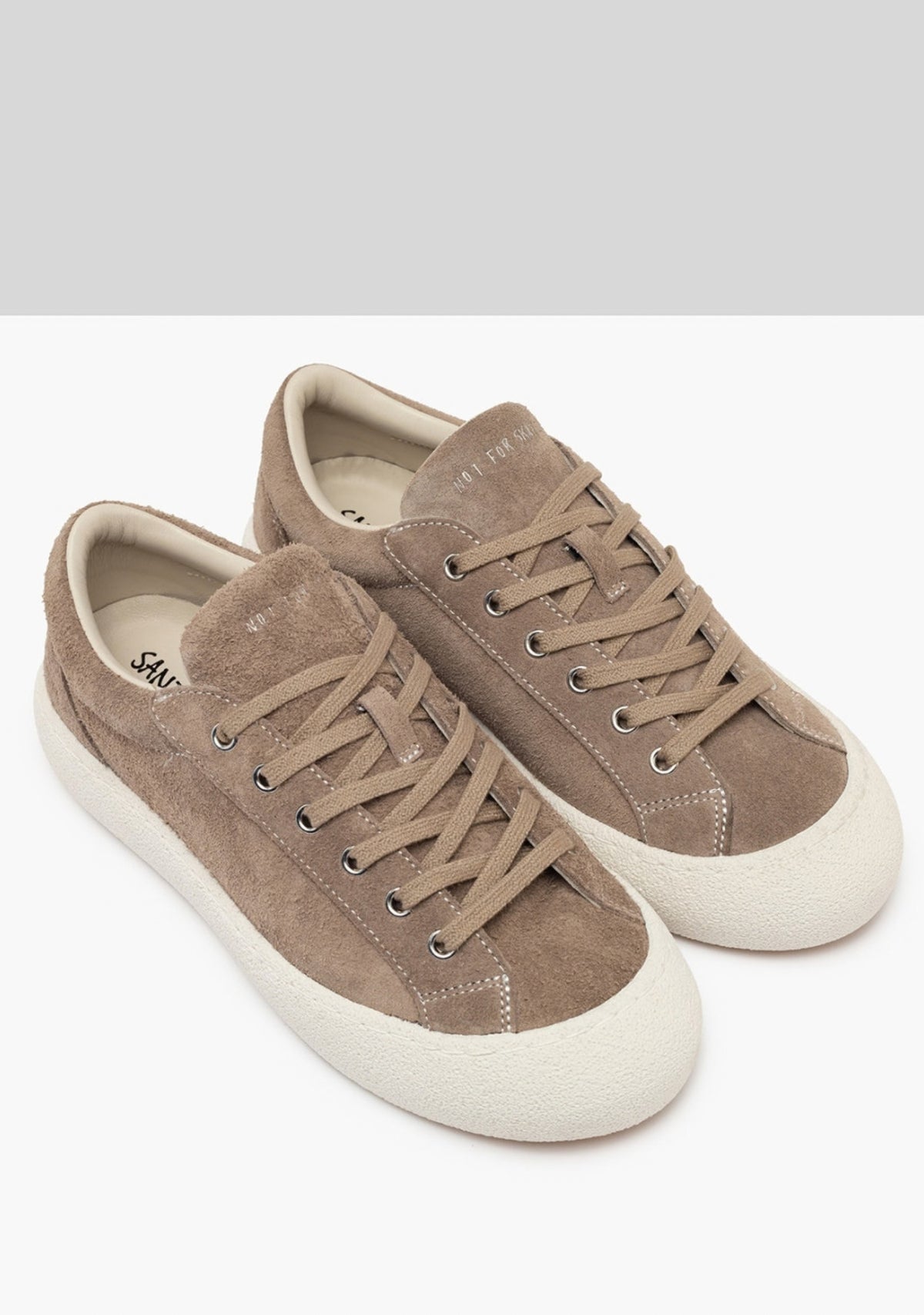 SANTHA KAOUKI SUEDE TAUPE