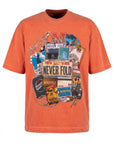 NEVER FOLD WASH ORANGE TEE