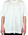 WHITE ARCHIVE TEE