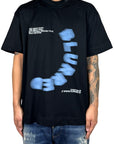BLURRED BLACK TEE