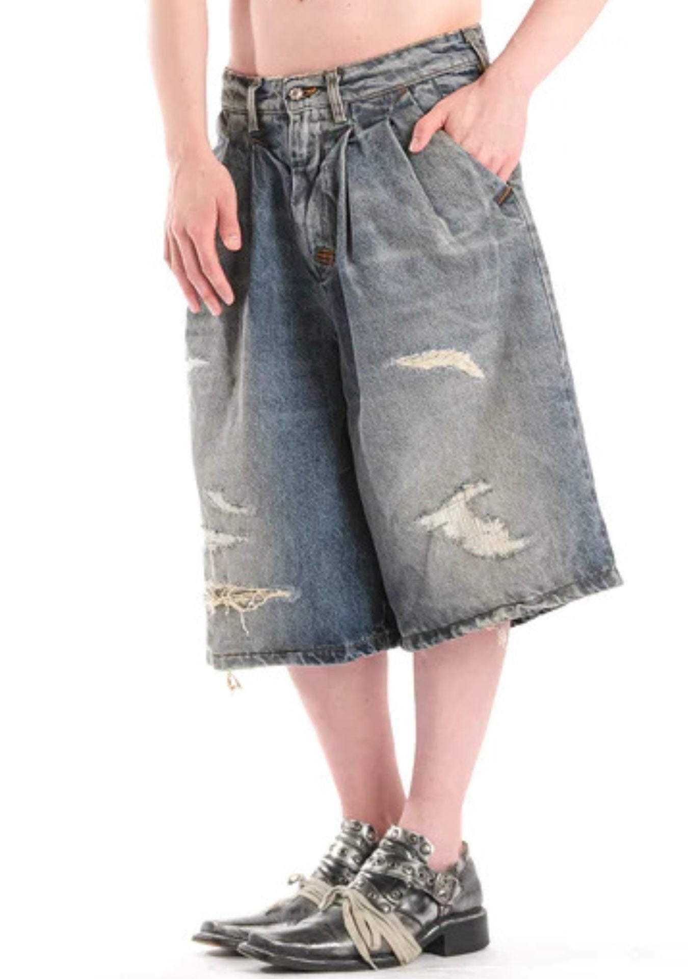 DOUBLE PINCES MINERAL WASH SHORT