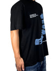 BLURRED BLACK TEE