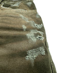 SHORTS CARGO GREEN PIGMENTED TRANSPARENT