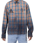FLANNEL CHECK BROWN