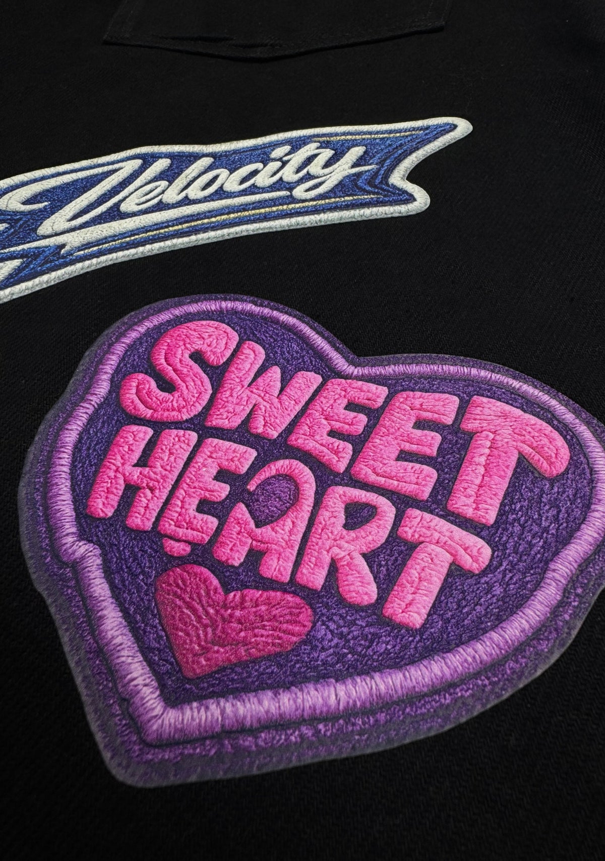 BLACK DARK BAGGY - PATCH