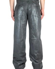 BAGGY GREY WAXED LEATHER