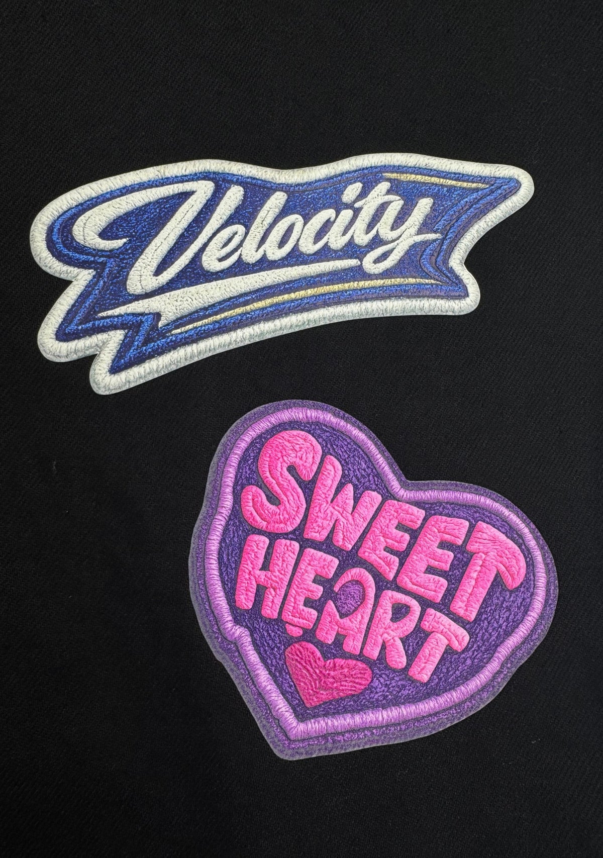 BLACK DARK BAGGY - PATCH