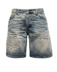 SHORTS BLUE CREAM COMPENSATION