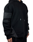 BLACK HOODED BLACK NYLON INSERTS